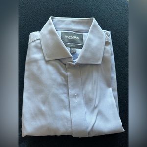 Bonobos Blue Dress Shirt Slim Fit size 15.5/34